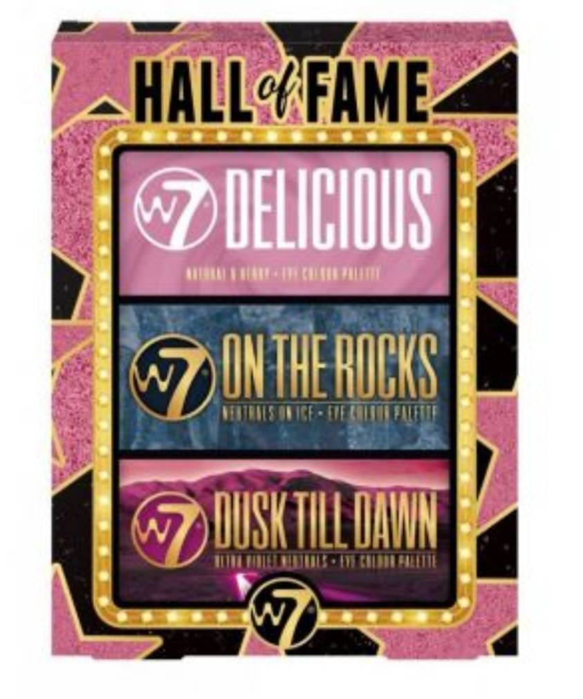 Hall of Fame - 3 paletas de sombra da W7