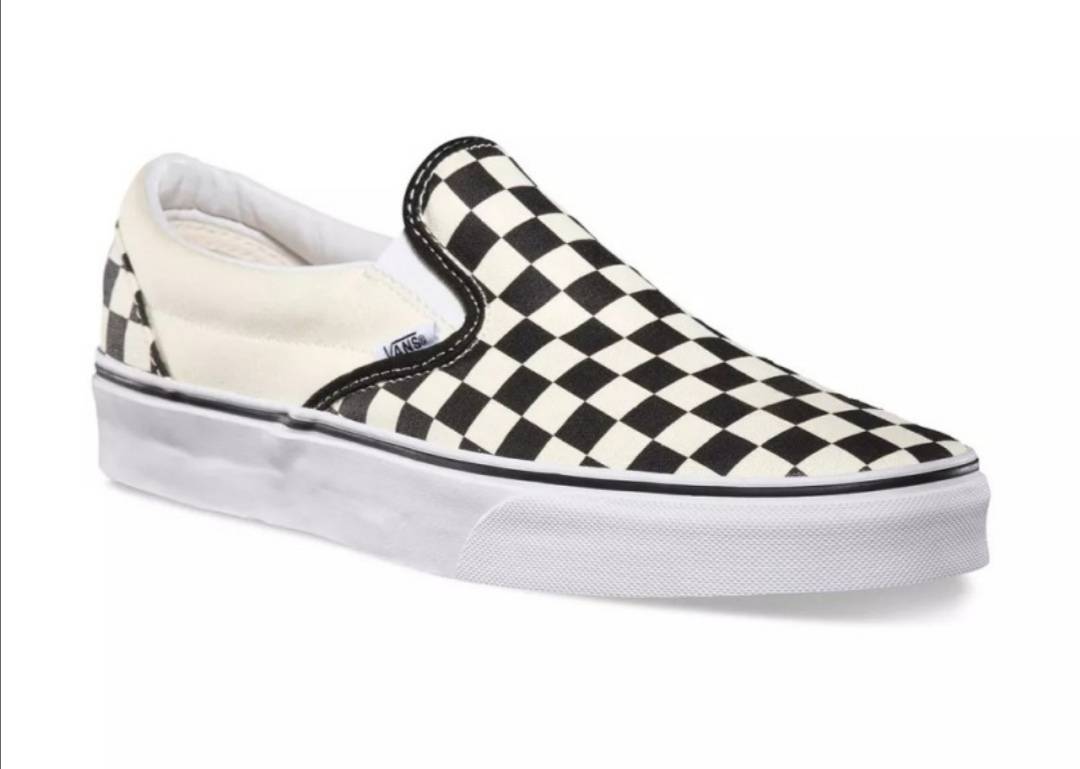 Vans xadrez preto