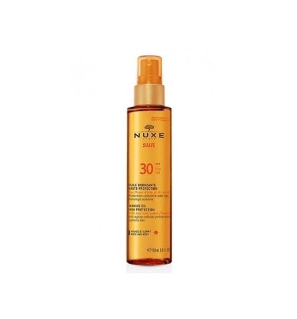 Product Nuxe Sun DUPLO SPF30 Aceite Bronceador Rostro y Cuerpo Alta Protección