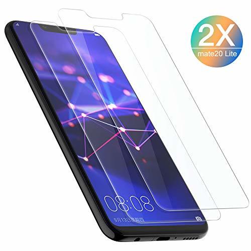 Electronics WD&CD 2 Piezas Protector de Pantalla Compatible para Huawei Mate 20 Lite