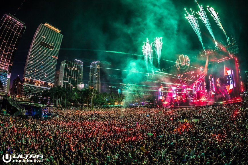 Lugar Ultra Music Festival Miami