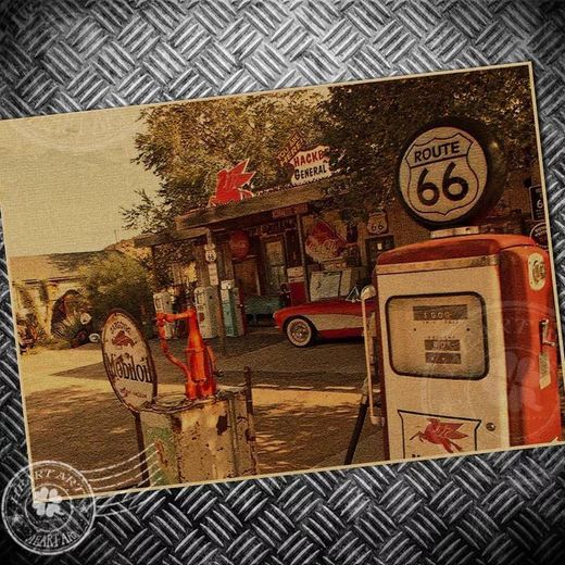 Poster route 66