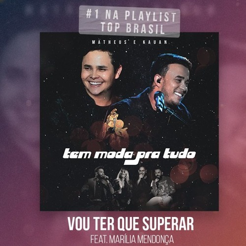 Canción Vou Ter Que Superar - Ao Vivo