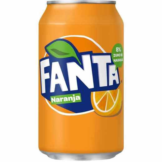 Fanta Naranja Lata - 330 ml