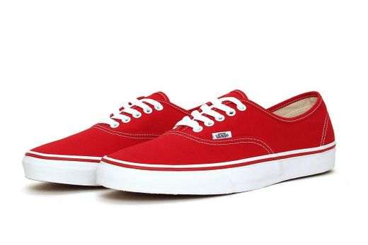 Vans Authentic Red