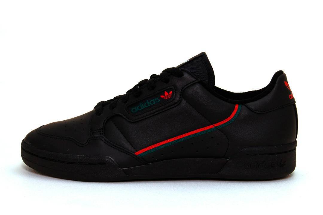 Fashion ADIDAS CONTINENTAL 80 "CORE BLACK / SCARLET / COLLEGIATE NAV