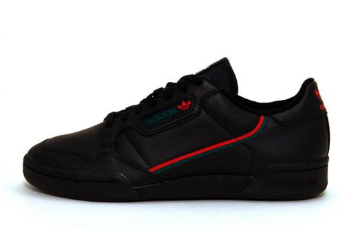 ADIDAS CONTINENTAL 80 "CORE BLACK / SCARLET / COLLEGIATE NAV