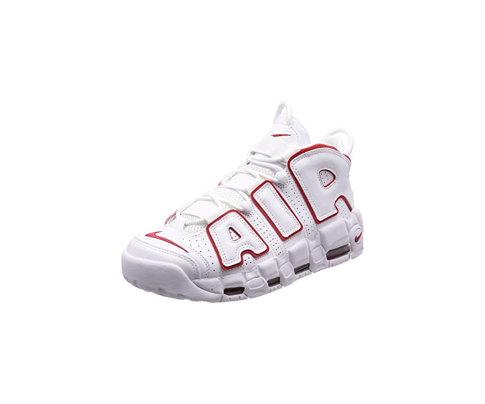 Social Zapatillas Nike - Air More Uptempo Ž96 Blanco/Rojo/Blanco Talla
