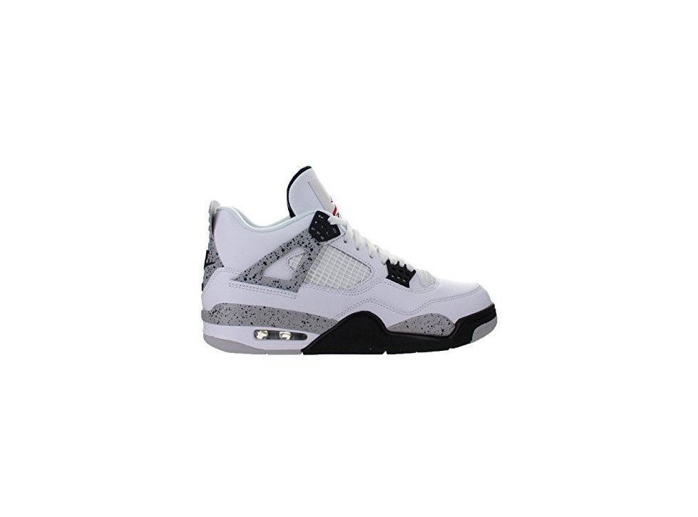 Moda Nike Air Jordan 4 Retro OG, Zapatillas de Baloncesto para Hombre, Blanco