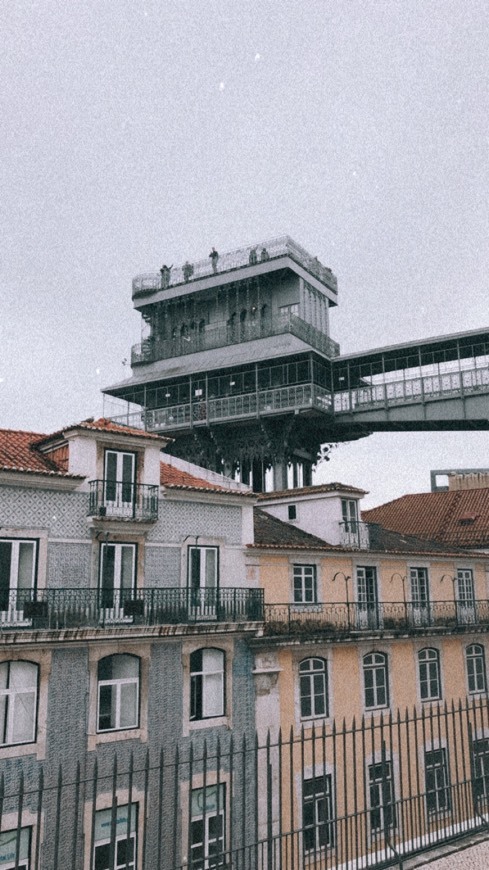 Lugar Elevador de Santa Justa