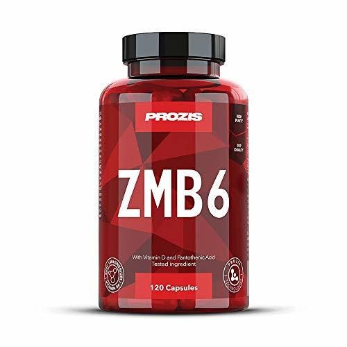 Prozis ZMB6 120 Caps - Cinc, Magnesio y B6 - Fórmula Vitamín