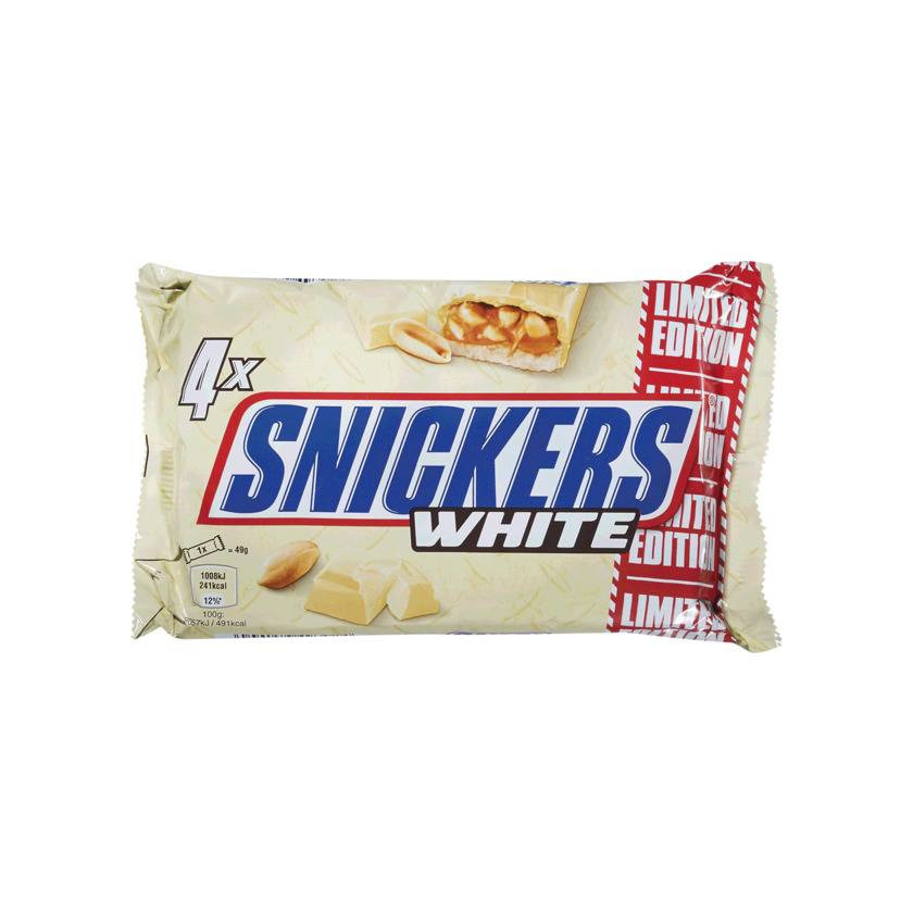 Productos Snickers white