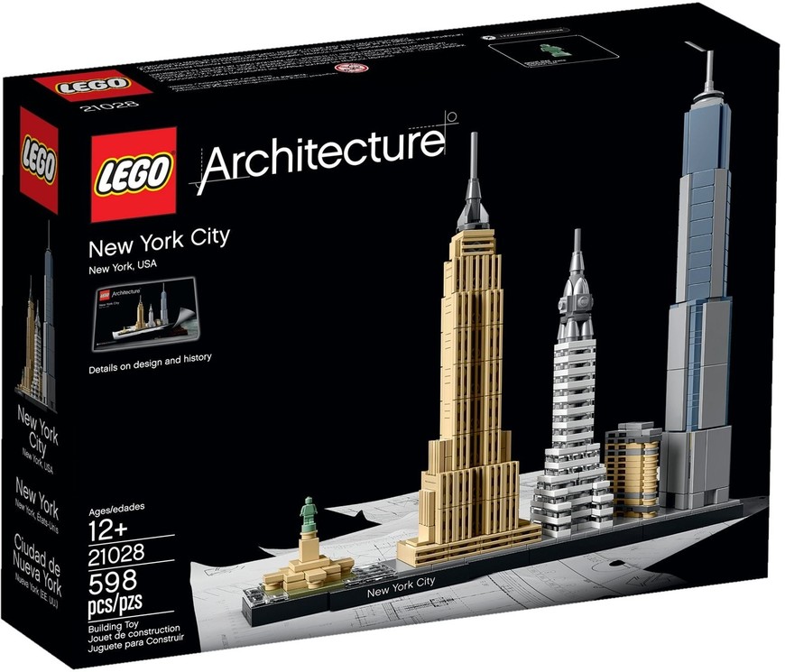 Fashion LEGO Architecture 21028 New York City