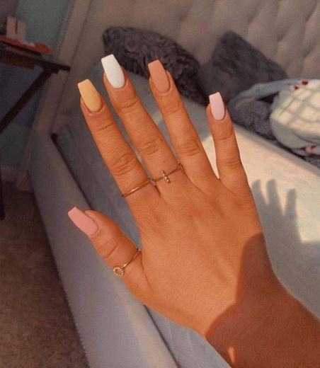 Nude Pastel Nails 