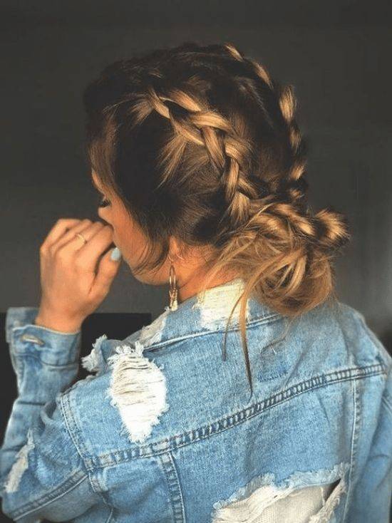 Moda Cute Braided Ponytail 