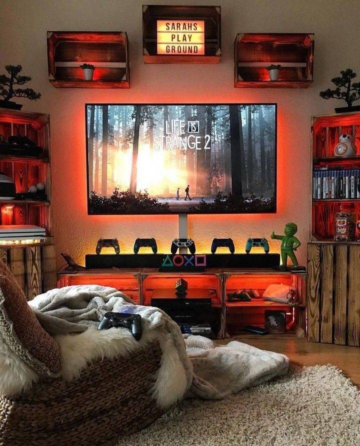 Fashion Game Room Decoration Idea