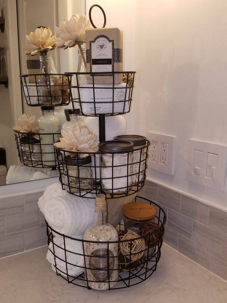 Fashion Bathroom Organization 