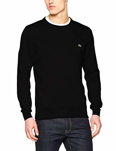 Place Lacoste Ah3467 suéter, Negro