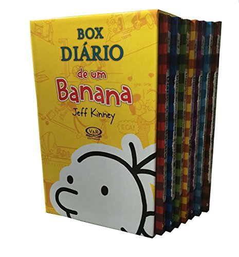 Book Box Diário De Um Banana - 7 Volumes