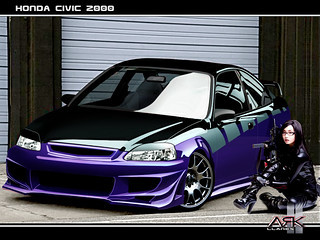 Fashion Honda Civic tunning