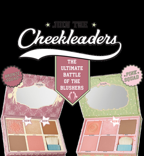 Benefit Cosmetics
Cheekleaders Bronze Squad
Palette Blush