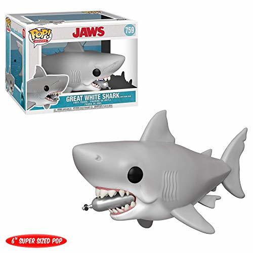 Games Funko- Pop Vinilo 6" Jaws w/Diving Tank Figura Coleccionable, Multicolor