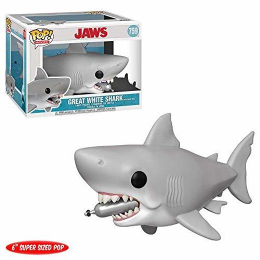 Funko- Pop Vinilo 6" Jaws w/Diving Tank Figura Coleccionable, Multicolor