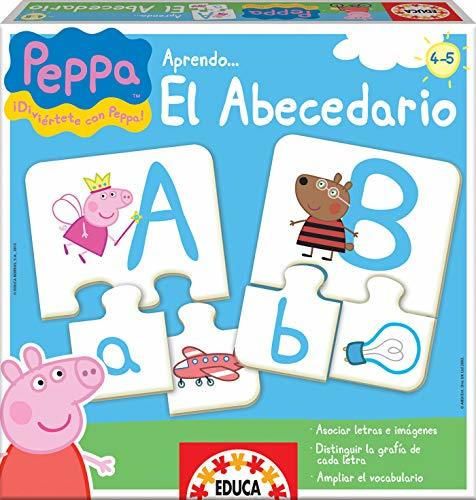 Educa Borras Puzzle Aprendo El Abecedario Peppa Pig