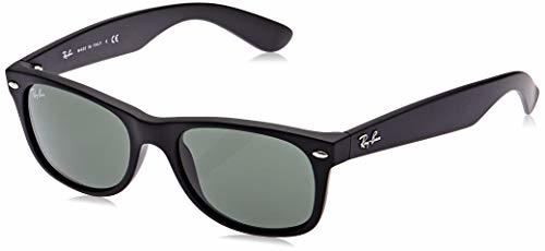 Fashion Ray-Ban New Wayfarer, Gafas de Sol Unisex  adulto, Negro