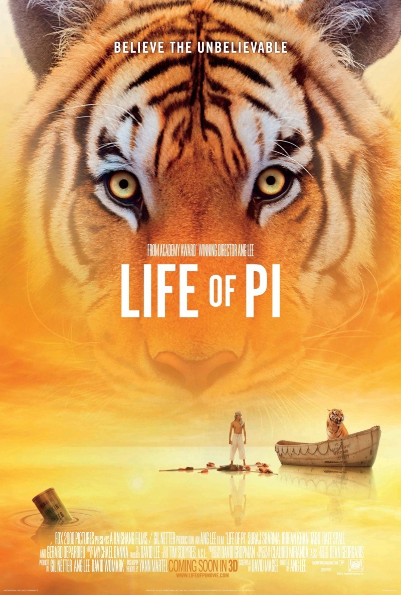 Película La vida de Pi