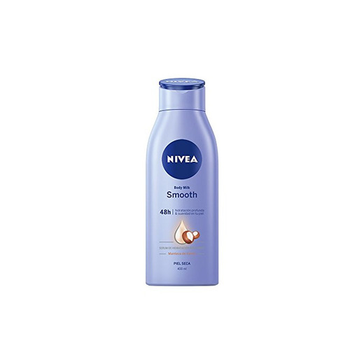 NIVEA Body Milk Smooth - Paquete de 6 x 400 ml -