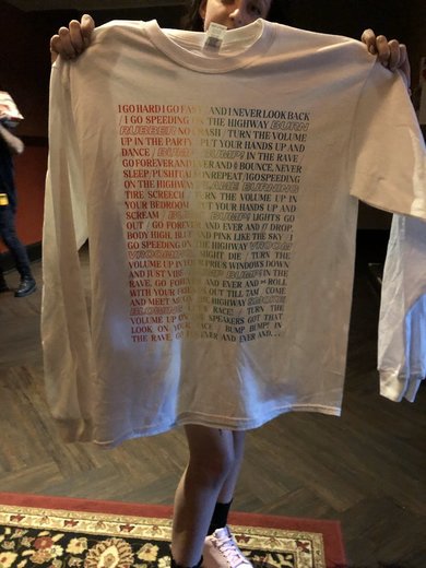 Charli Xcx shop Rainbow lyrics Longsleeve