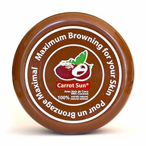 Carrot de Sun® Coco Bronceado acelerador Bronceado Crema con aceite de coco