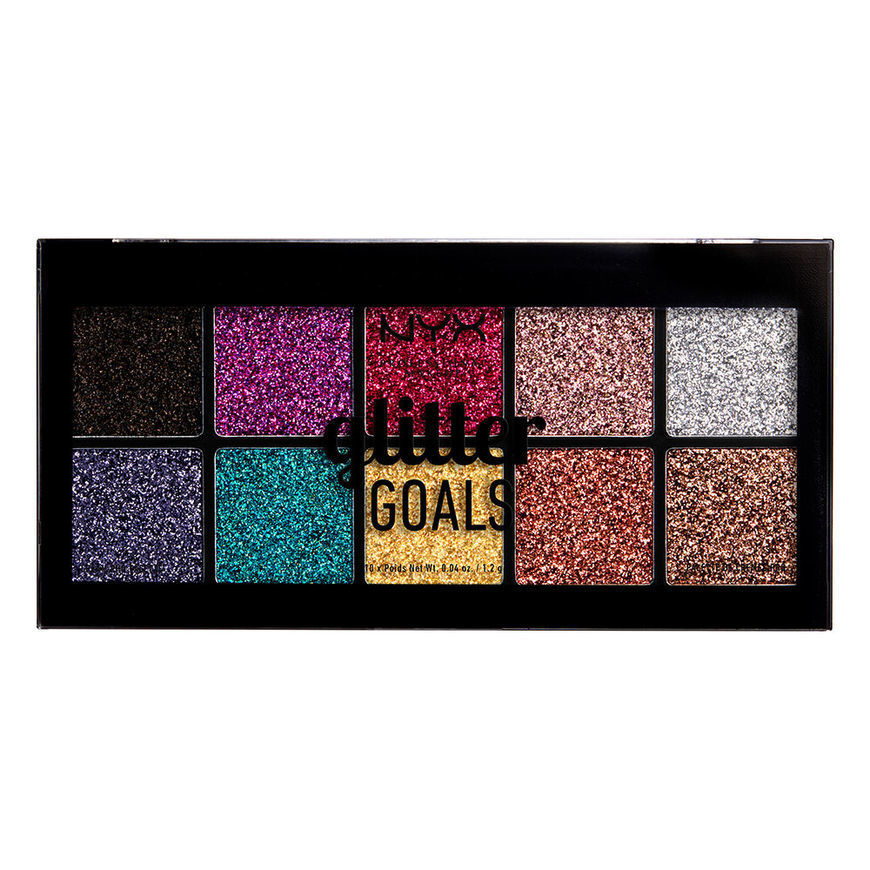 Fashion Nyx glitter goals 