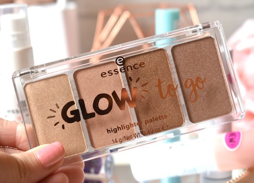Sunkissed glow highlighter palette. Essence