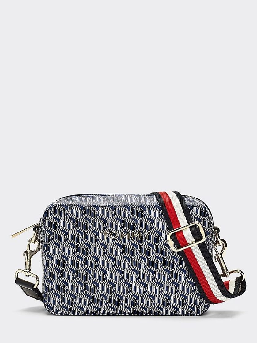 TOMMY ICONS MONOGRAM CAMERA BAG