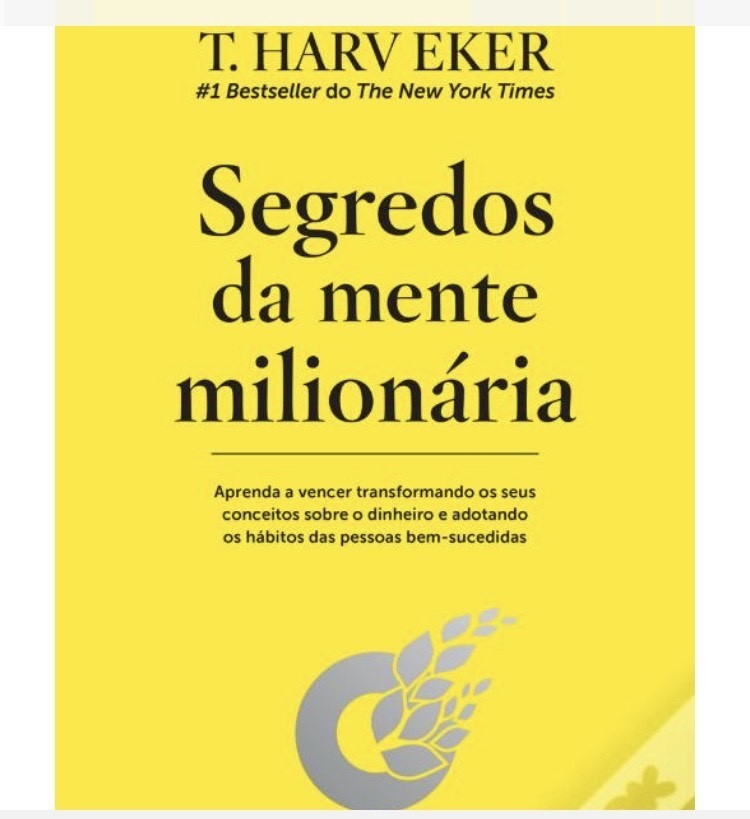 Libro O segredo da mente milionária 