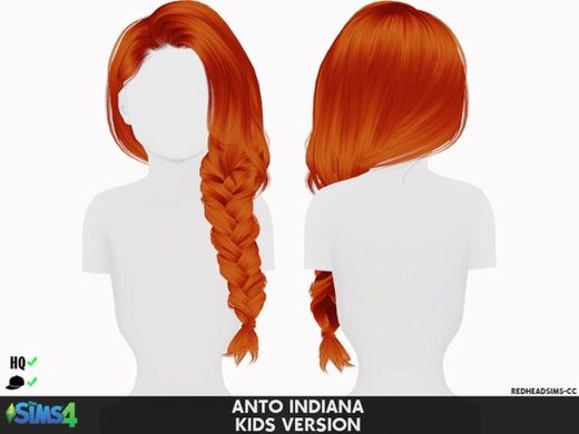 Cabelo de menina criança 