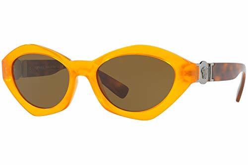 Producto Versace VE4334 Gafas de Sol Naranja Cristal con Lentes Marrón 525773 VE