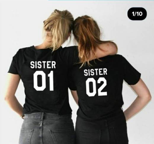 T-shirts irmãs