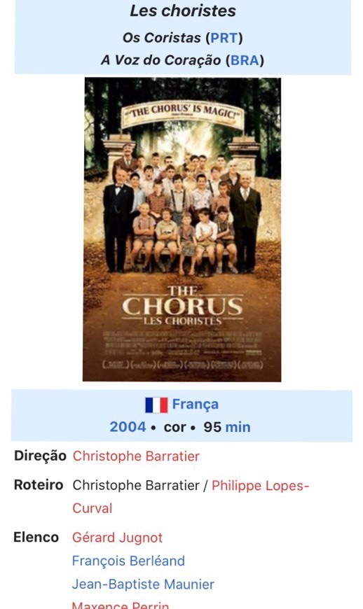 Movie Les Choristes : Live au palais des Congrès