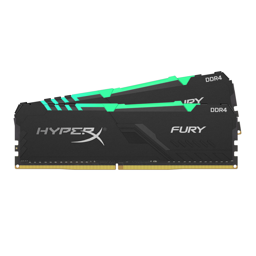 Moda HyperX Fury 16GB 3200MHz 

