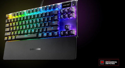 SteelSeries Apex 7 TKL Compact Mechanical Gaming Keyboard 