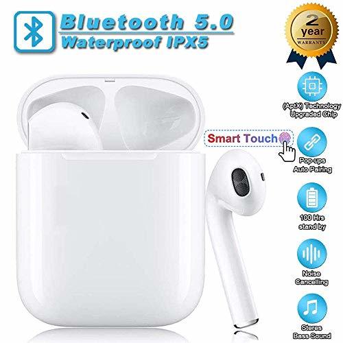 Electronic Auriculares Bluetooth 5.0 Auriculares Inalambricos Cascos Bluetooth Headphone Deportivos Estéreo con Mic