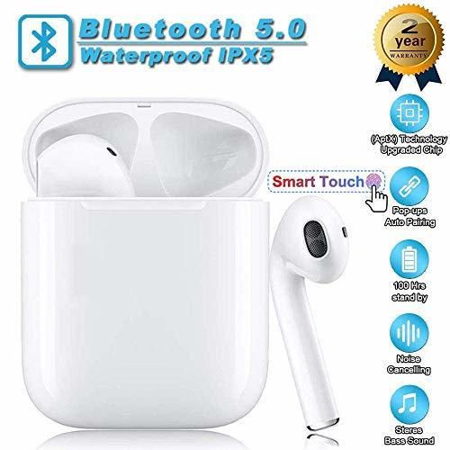 Auriculares Bluetooth 5.0 Auriculares Inalambricos Cascos Bluetooth Headphone Deportivos Estéreo con Mic
