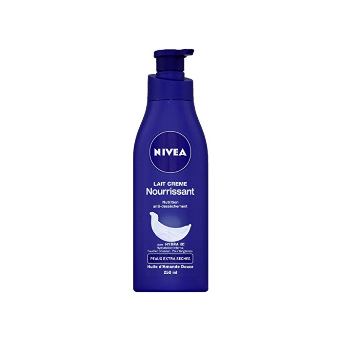 Beauty Nivea Lait crema nourrissant 24h, Huile d 'amande Douce, Peaux très sèches - Tornada