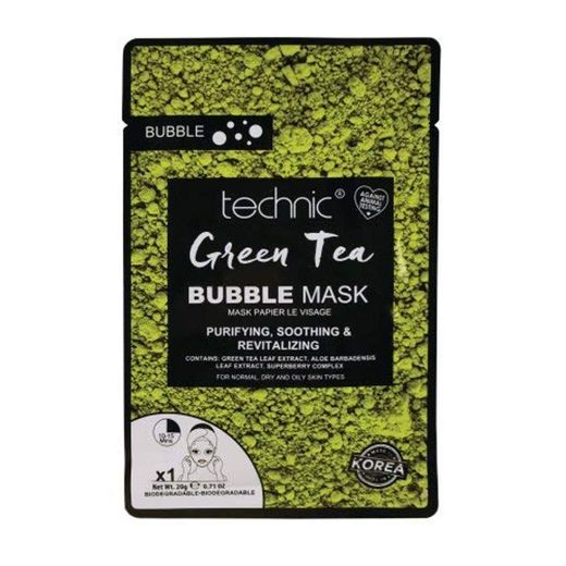 TECHNIC Green Tea Bubble Mask