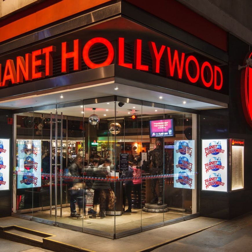 Restaurantes Planet Hollywood