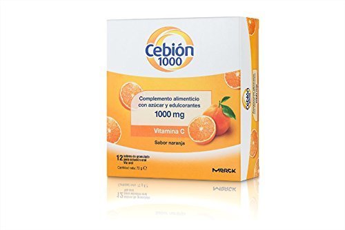 Beauty Cebión 500 mg Vitamina C Sabor Naranja