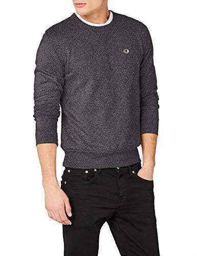 Social Champion Crewneck Sweatshirt-C-Logo Sudadera, Negro